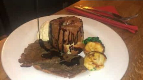 Sobremesas parecem pratos principais!