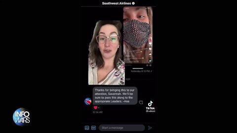 Psycho Leftist Woman Stalks Lady Who Didn’t Wear A Proper Mask On Her Flight