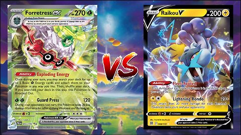 Pokemon TCG Live Forretress EX Wo-Chien EX VS Raikou V Miraidon EX!!