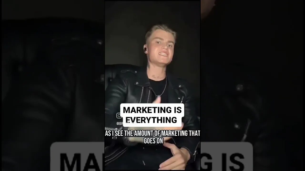 Marketing is everywhere. People may not be as sincere as they appear