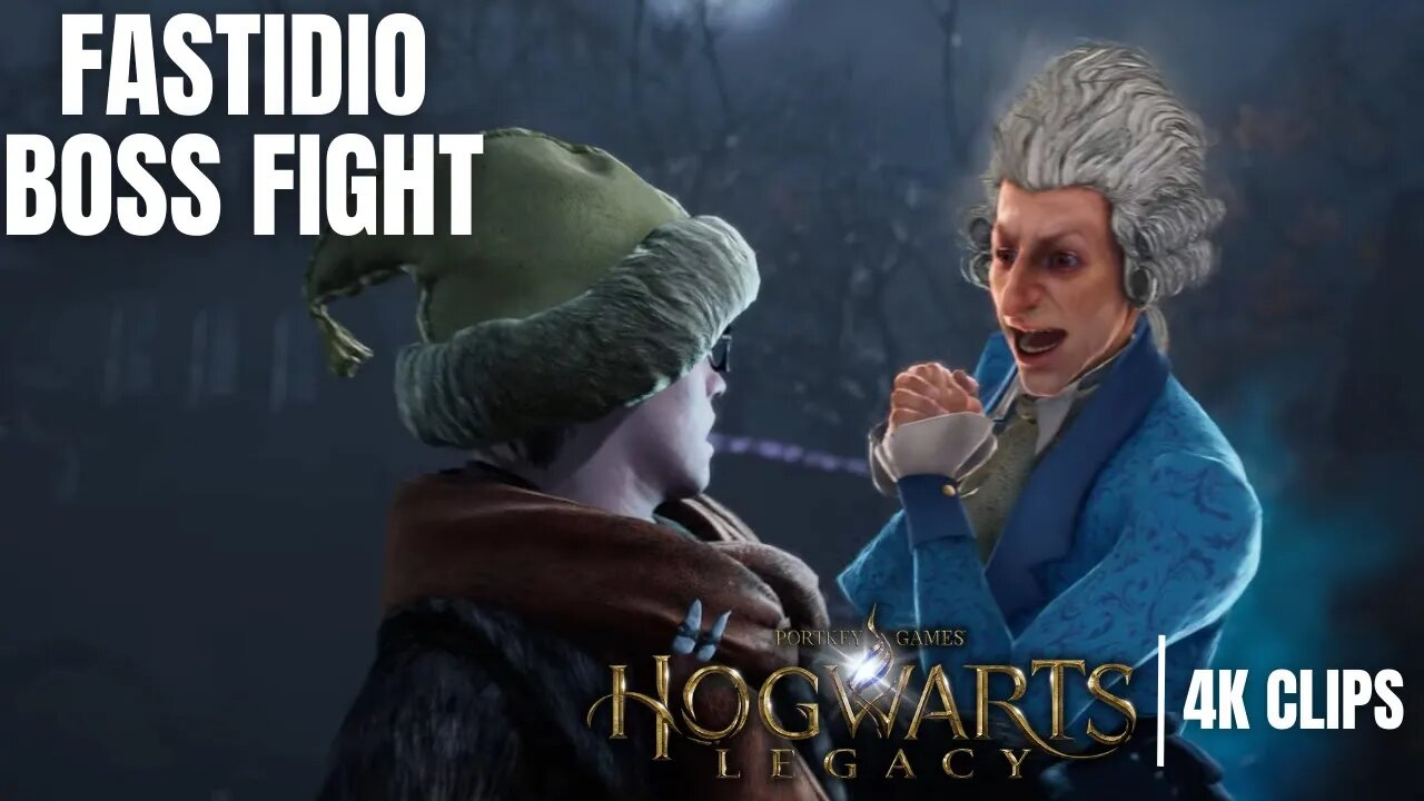Fastidio Boss Fight | Hogwarts Legacy 4K Clips