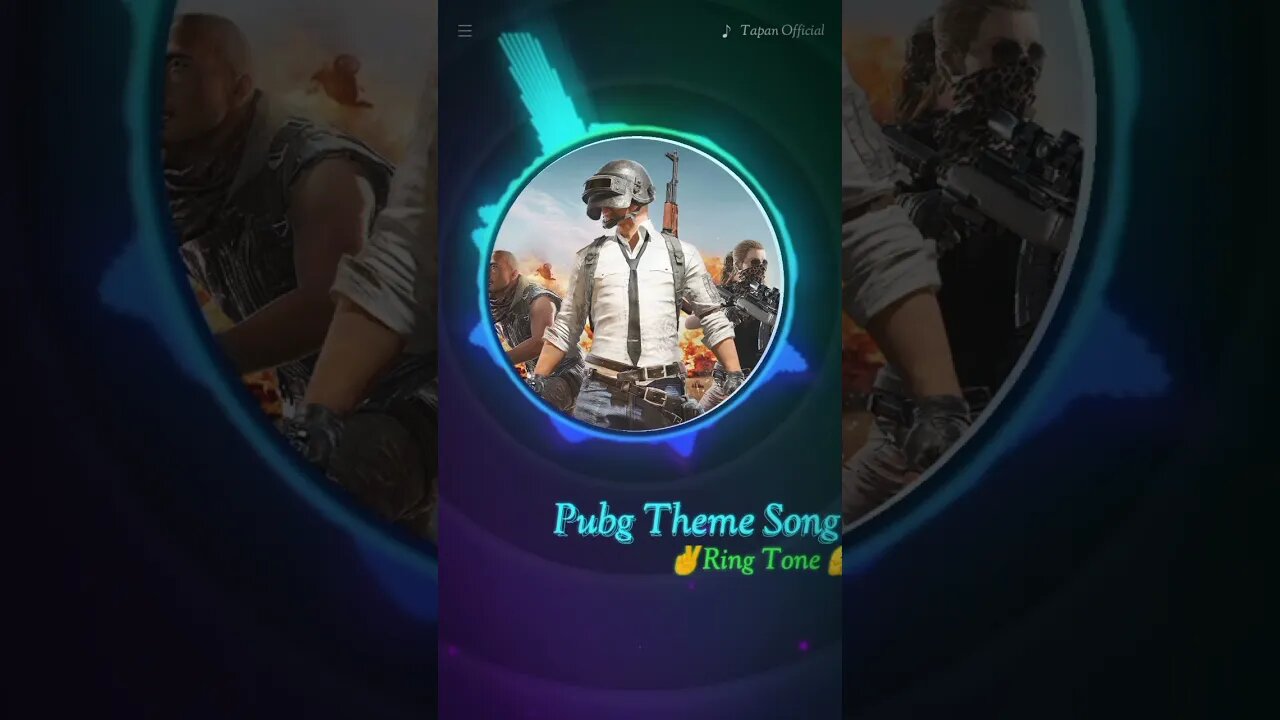 PUBG Theme Song Ring Tone #shorts #pubgmobile #tapan