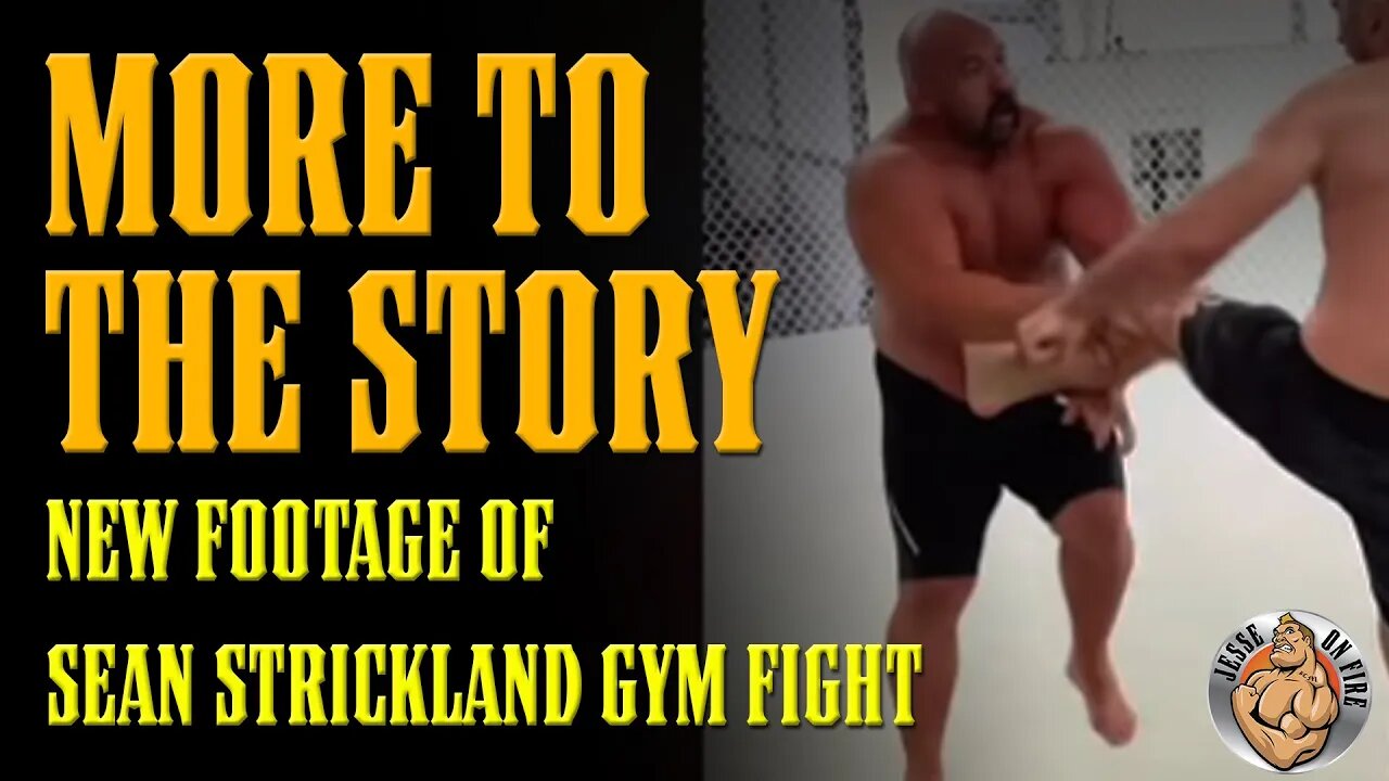 Sean Strickland Training Fight - NEW EXTENDED FOOTAGE - Who do YOU think was WRONG??