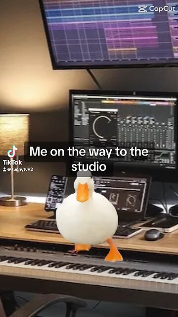 Funny meme video me on the way to the studio 😭