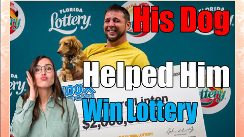 news of the bizarre Pregnant Dog🐶 Helps Man Win Lottery