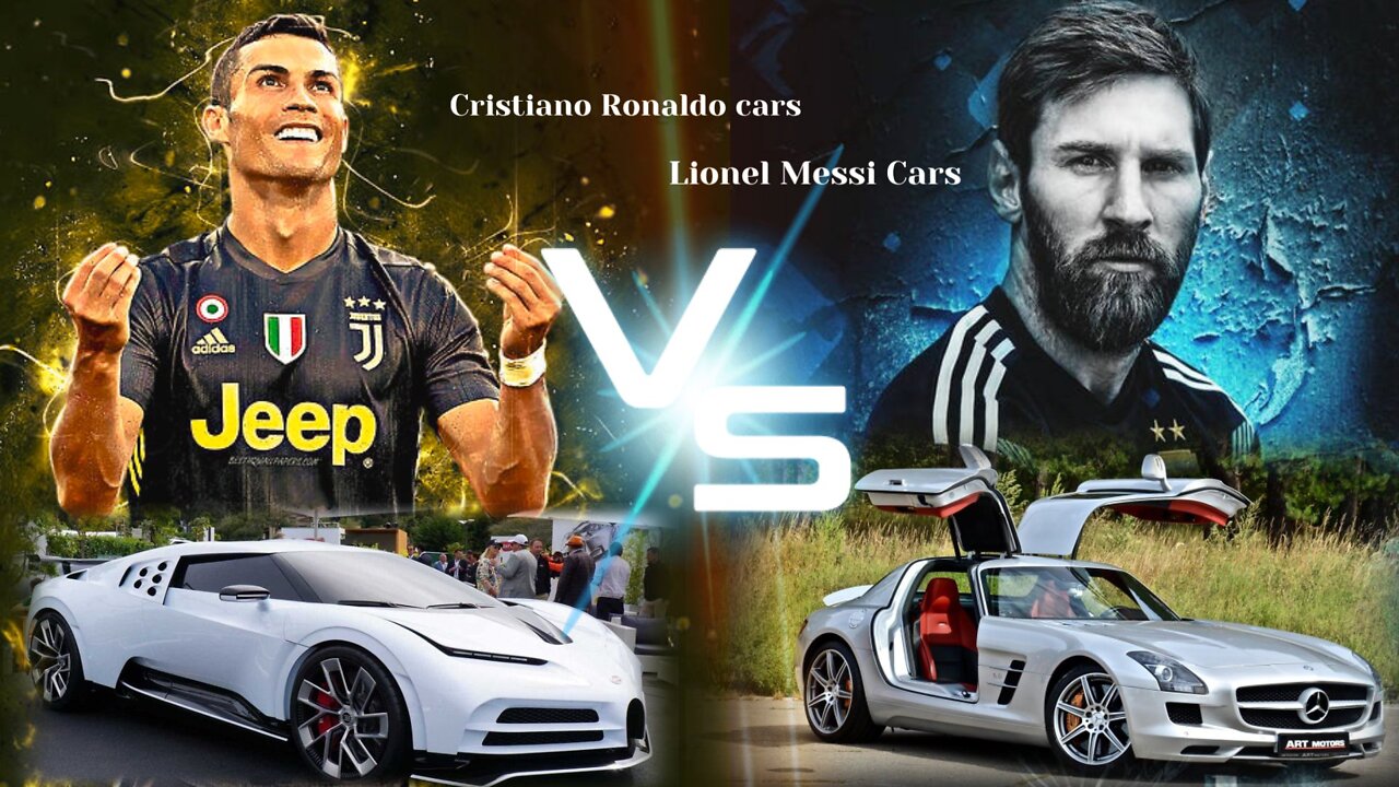 Cristiano Ronaldo cars V/S Lionel Messi Cars 2022.