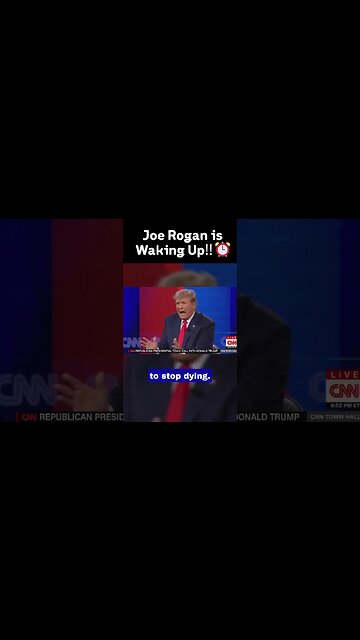 Joe Rogan is WAKING UP!! 👏🏾👏 🔥