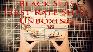 Black Seas First Rate Ships Unboxing