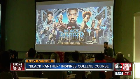 Pasco-Hernando State College professors bring 'Black Panther' to the classroom