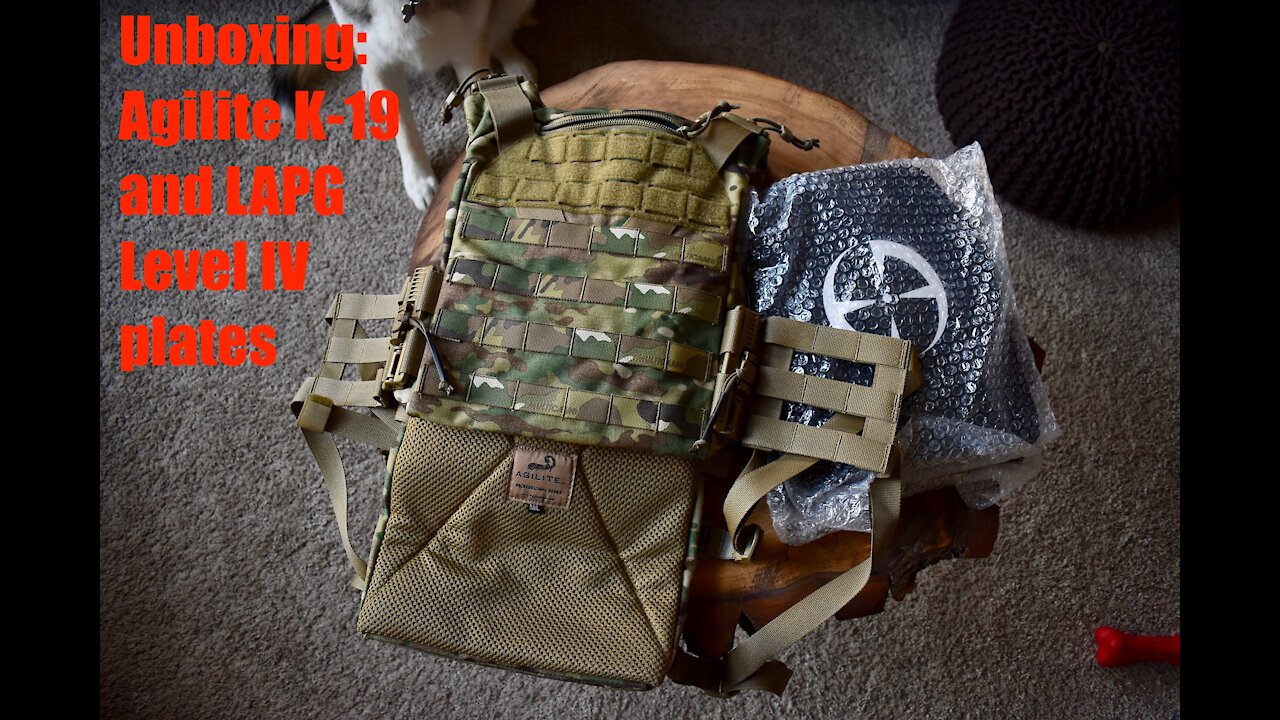 Unboxing: Agilite K-19 Plate Carrier and LAPG Level IV Plates!