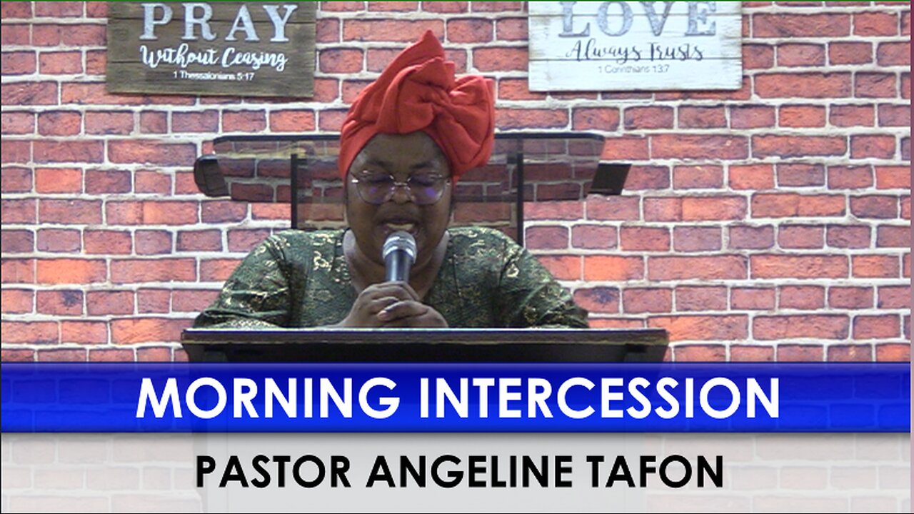 Sunday Service Intercession 09/08/24