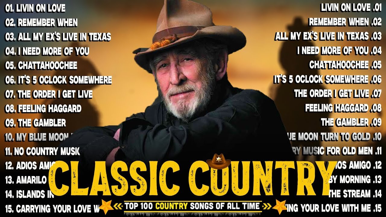 Greatest Hits Classic Country 70s 80s 90s