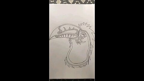 Toucan Drawing Part 1