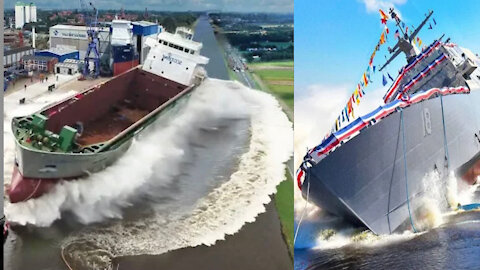 Ship Launch Fail Compilation