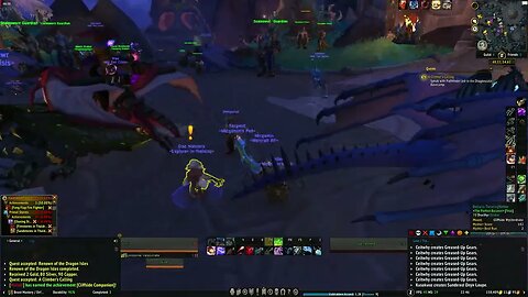 World of Warcraft Dragonflight A Climber's Calling