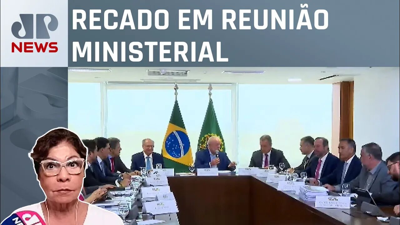 Lula: “Sejam os melhores gastadores em obras”; Dora Kramer comenta