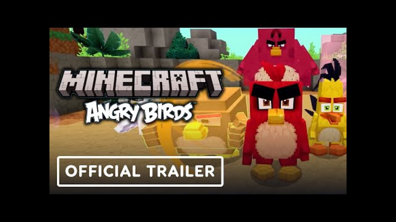 Minecraft x Angry Birds DLC - Official Collaboration Trailer