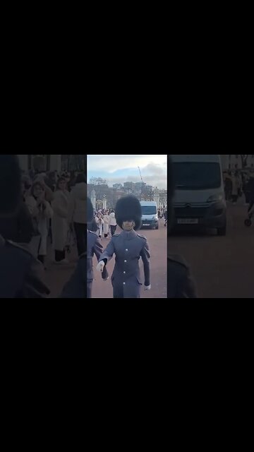 Two kings guards march #buckinghampalace