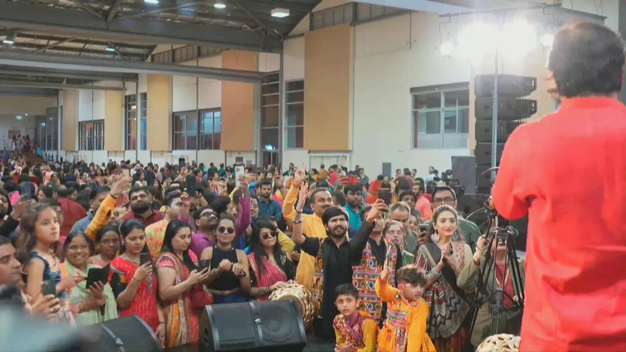 Kirtidan Gadhvi Garba in Sydney