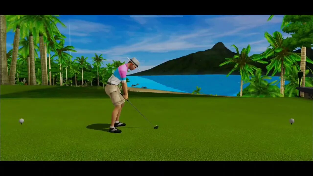 GOLDEN TEE - Hawaii Front 9 (Novice campaign) (NO COMMENTARY)