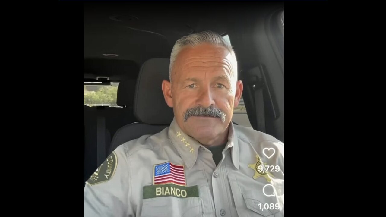 Democrat California Sheriff Pledges to Vote for Felon (Trump) After Banana Republic Verdict