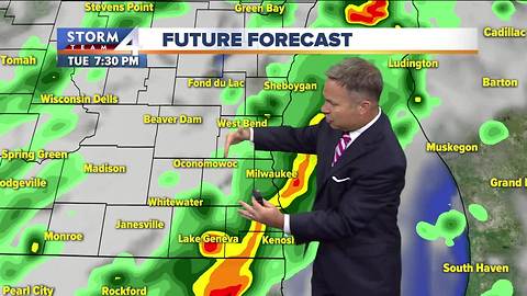 Meteorologist Lance Hill's Tuesday Afternoon Forecast