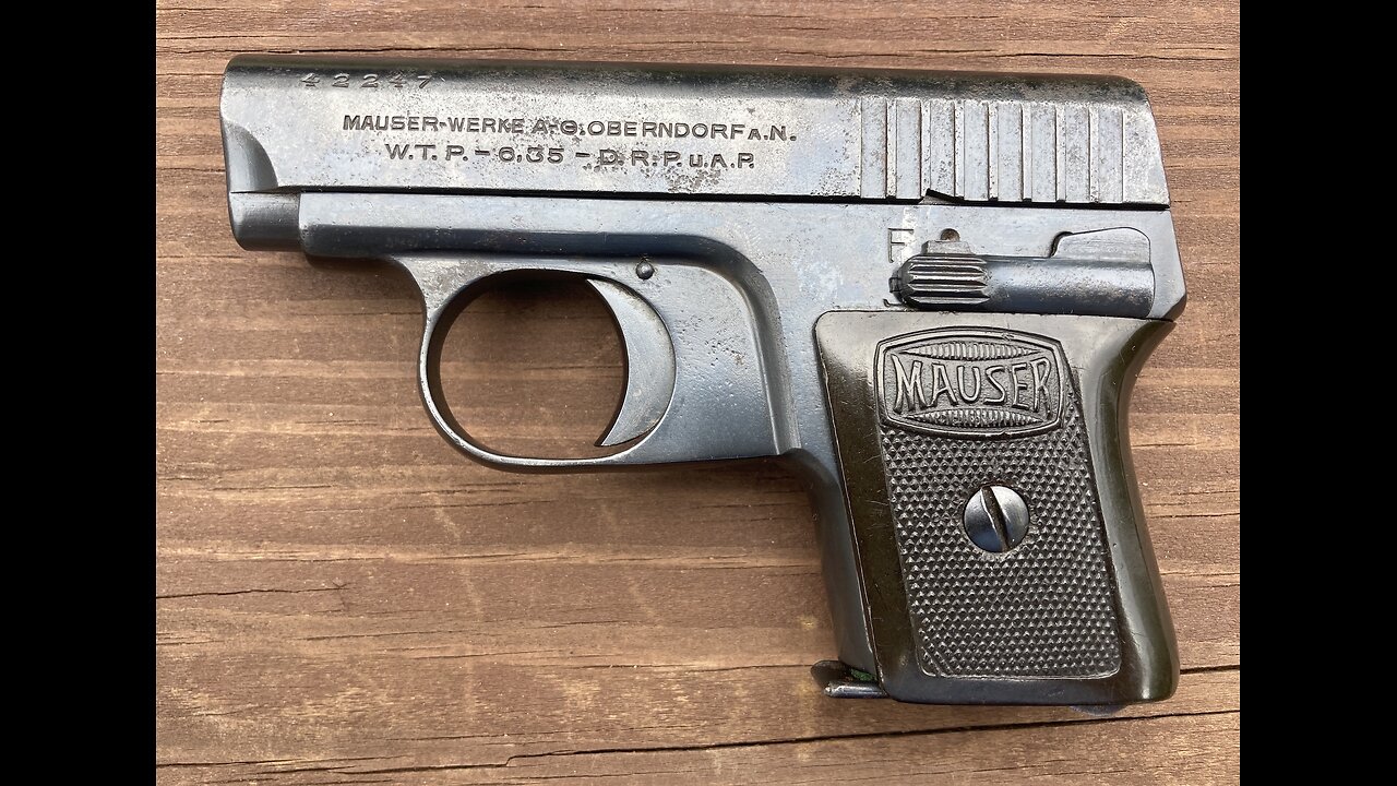 The Mauser WTP I 6.35mm Pistol