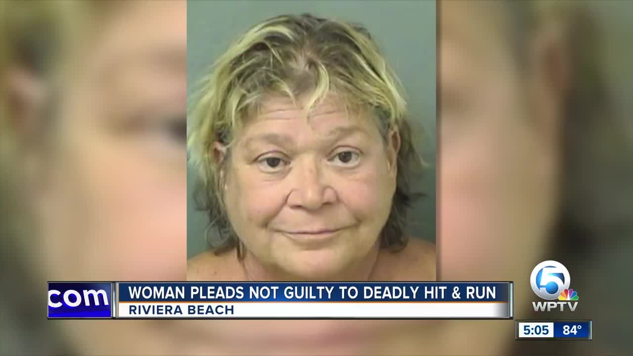 Woman pleads not guilty to deadly hit and run in Riviera Beach