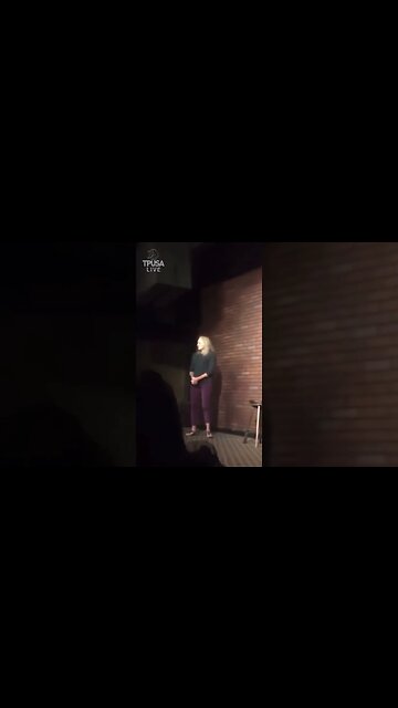OFFENDED KAREN STORMS THE STAGE & INTERRUPTS COMEDY SHOW