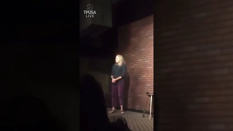 OFFENDED KAREN STORMS THE STAGE & INTERRUPTS COMEDY SHOW