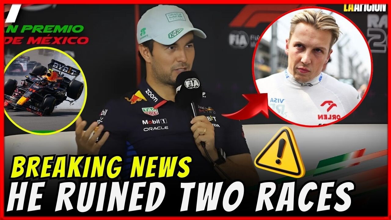 BOMBSHELL! CHECO HAS CONFIRMED THE WORST NEWS NO ONE WANTED TO HEAR! RED BULL F1 NEWS