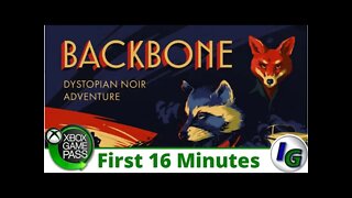 Backbone Gameplay on Xbox Gamepass