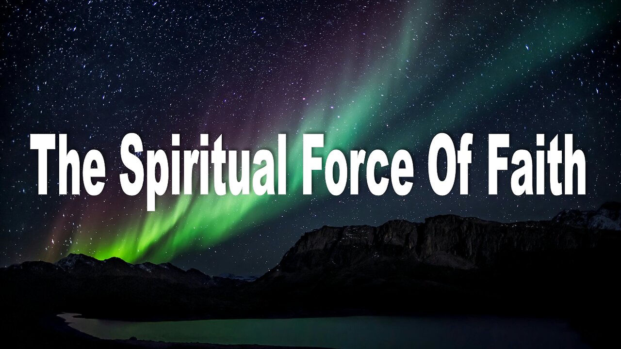 The Spiritual Force Of Faith - John 3:16 C.M. Sunday Morning Service LIVE Stream 12/8/2024