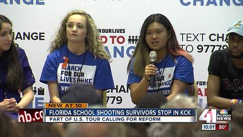 Parkland students talk gun laws with local teens
