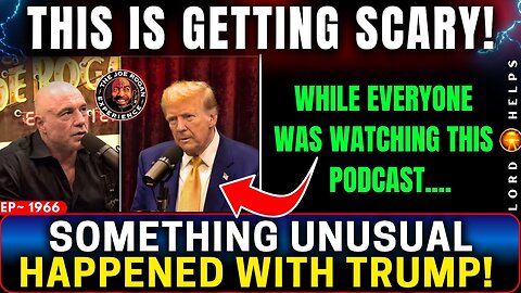 JOE ROGAN WITH TRUMP IS BREAKING INTERNET👆TRUMP NEWS~ PROPHETIC WORD