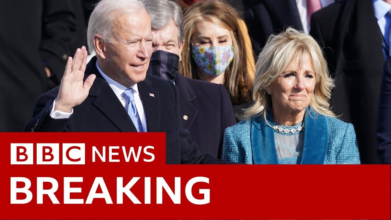 Joe Biden sworn in as 46th US president - BBC News