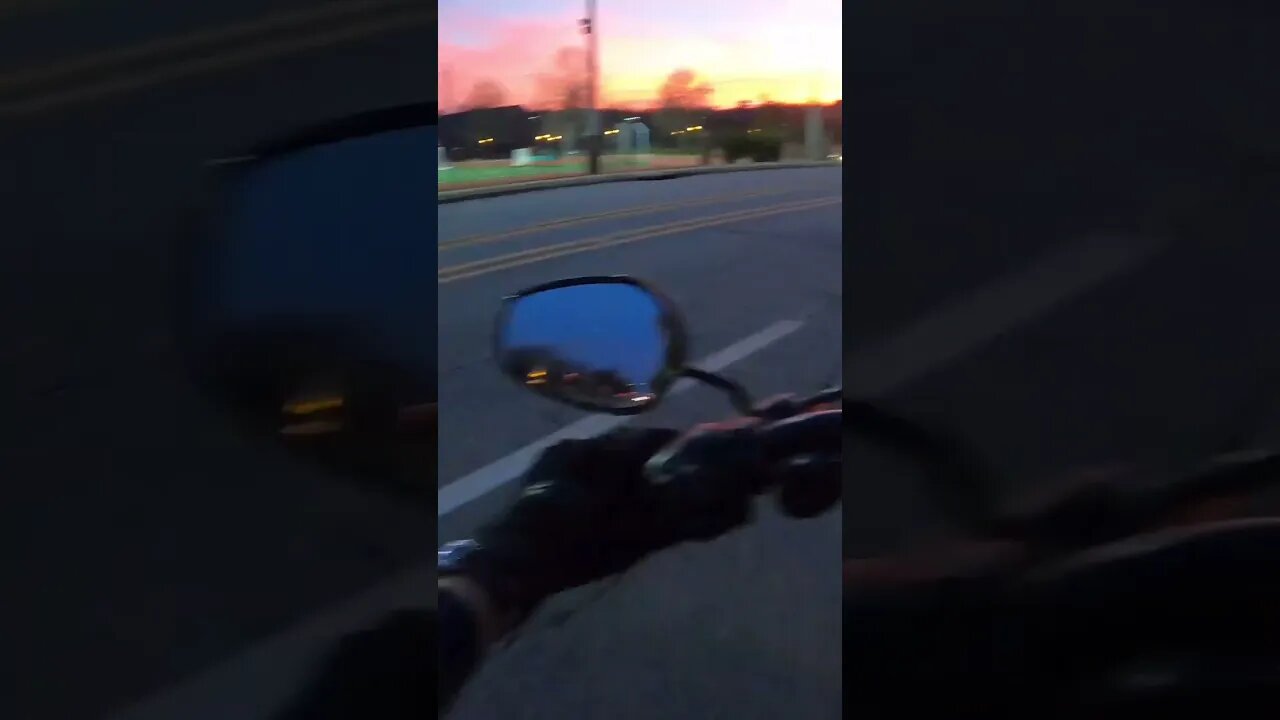 Sunset ride | Harley Davidson Sportster Iron 1200