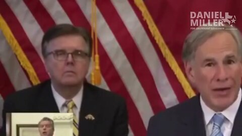 Dan Patrick Was Silent When Abbott and Fauci Locked Down Texas