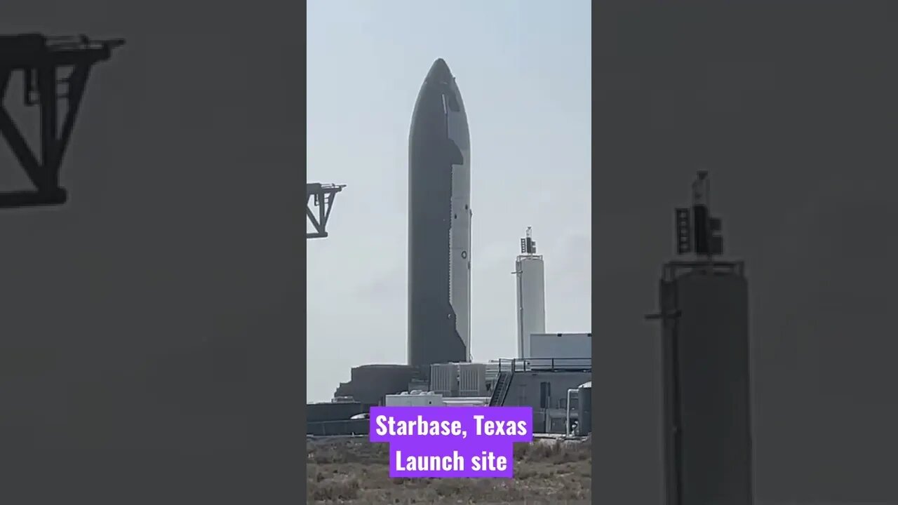 SpaceX Starbase, Texas launch site March 6, 2022 #shorts