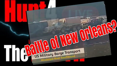 4th Huge Army Barge Trans Spotted Wed on Mississippi