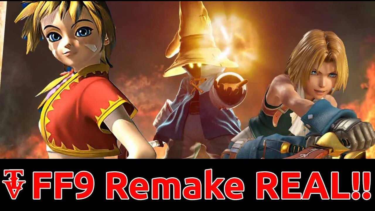 Chrono Cross Remastered Confirms Final Fantasy 9 Remake Rumors #gaming #finalfantasy