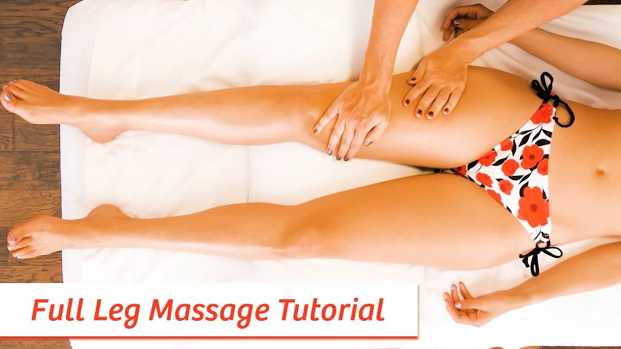 Full Leg Massage Anterior, Ultra Relaxing Lower Body w/ Tessa