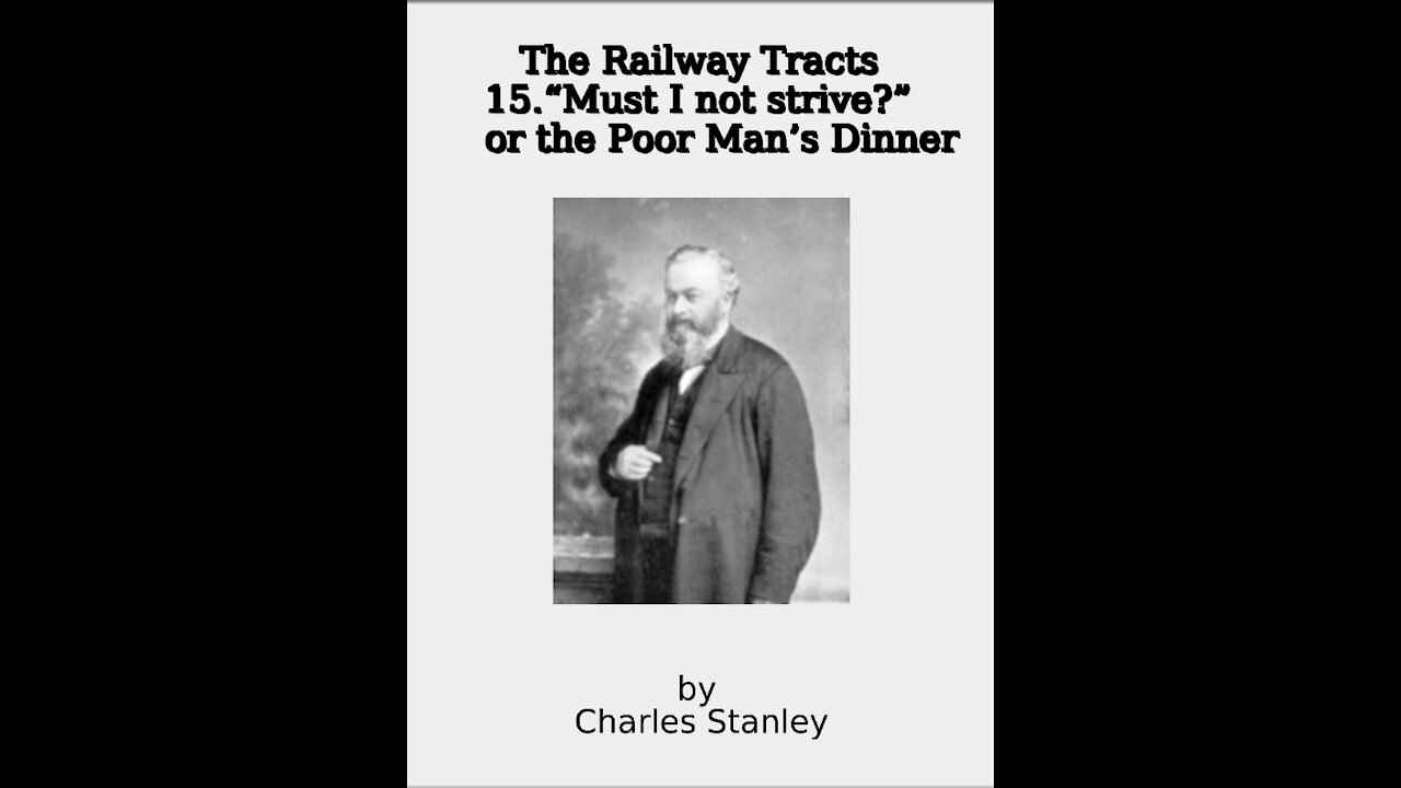 The Railway Tracts, 15 Must I not strive or the Poor Mans Dinner