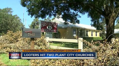 Teen duo arrested for breaking into churches during Irma