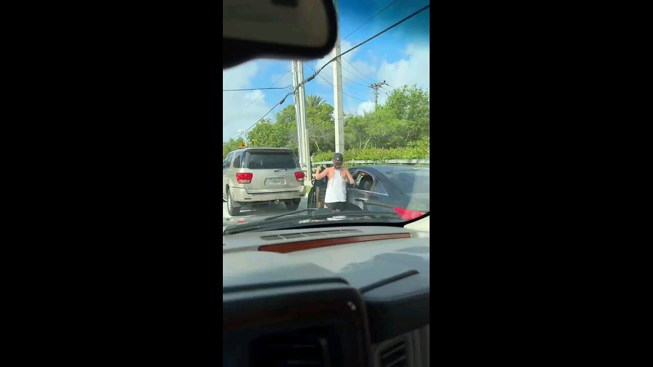 'Drunk Karen' gets instant karma as her car starts rolling away after she exited the vehicle