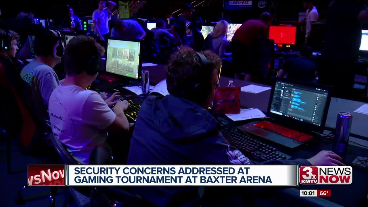 Security concerns addressed at gaming tournament at Baxter Arena