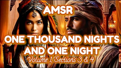 The fisherman and the jinni, Arabian nights entertainments|AMSR Sleep Story