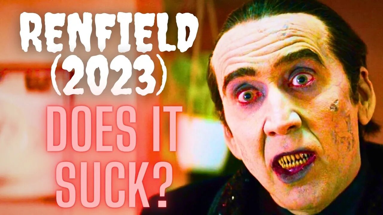 Nic Cage Dracula? | Renfield (2023) Movie Review