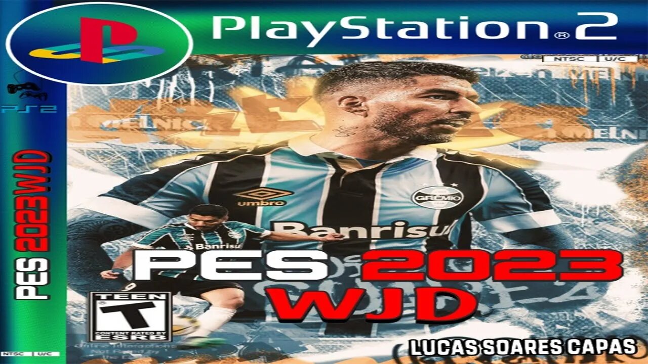 PES 2023 (PS2) NOVA ATUALIZAÇÃO BRASILEIRÃO 100% DOWNLOAD ISO GRÁTIS