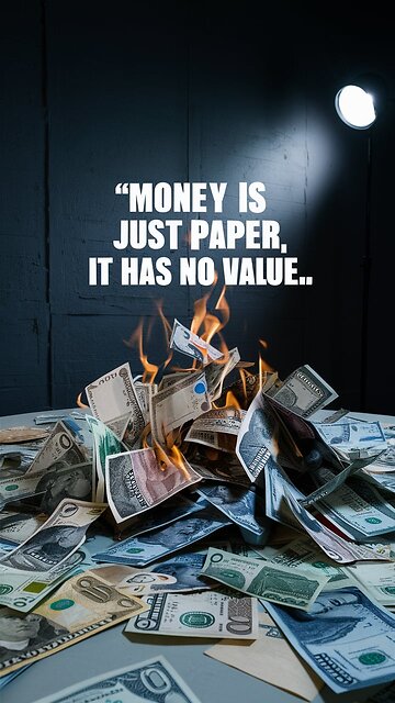 CENTRAL BANKERS WE JUST PRINT MONEY AND PEOPLE BELIEVE IT